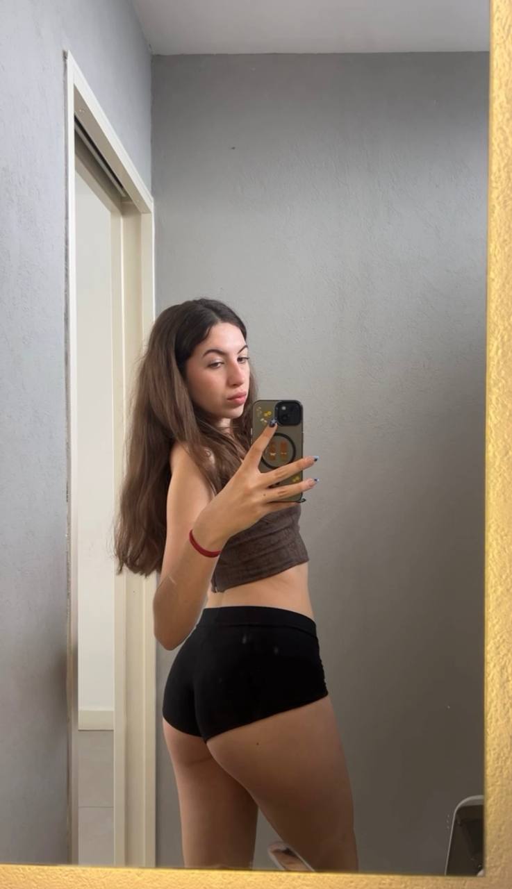 Amber in her underwear in Vaduz