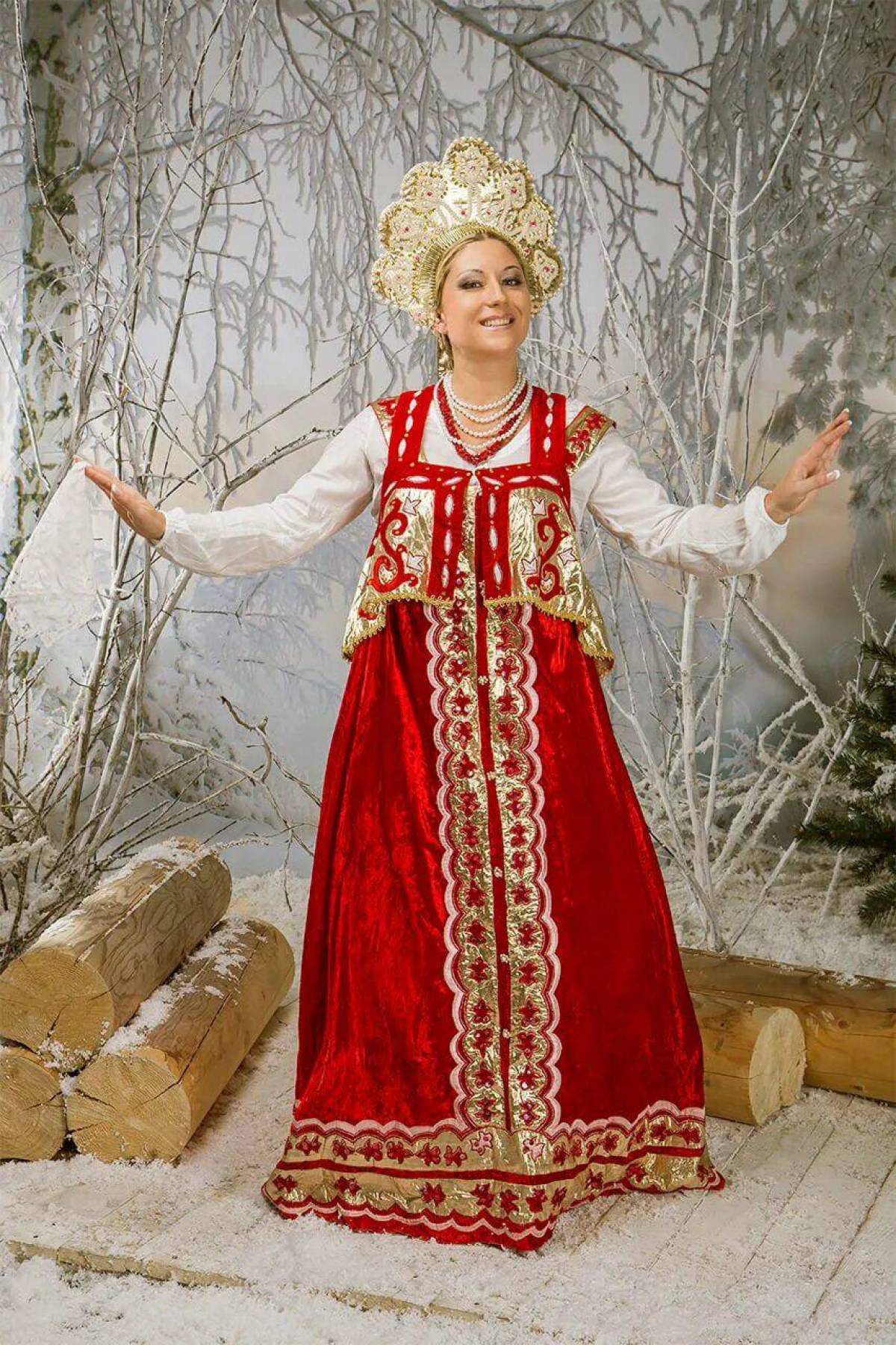 Girls in Slavic costumes in Vaduz